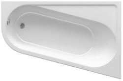 RAVAK Chrome Corner asszimetrikus fehér akril sarokkád 170x105 jobbos (CA41000000)