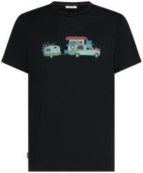 Icebreaker Men Merino 150 Tech Lite SS Tee Transportage Mărime: L / Culoare: negru (IB0A57FL0011.L)