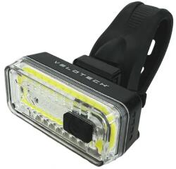 Velotech 28 LED-es USB-ről tölthető első lámpa