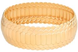 Lilou brățară placată cu aur Snake 9BYA-AKD0YK_GLD (262/BRA/NO1/PO)