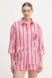 Juicy Couture cămașă de pijama din bumbac PPY2-BID0GK_42A (JCYPT126853)