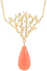 Lilou colier placat cu aur PPYA-AKD1NE_GLD (253/380/LAN/KOR/48/PO)