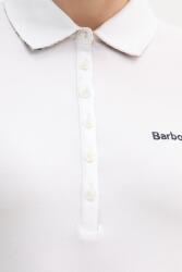 Barbour тениска с яка дамска от памук с еластан (LML0634) - answear - 82,13 лв