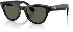 Ray-Ban Ochelari Smart META Skyler Gen 2 RW4014 601/71 52-20, Wi-Fi 6, Bluetooth Lentile G15 Verzi, Negru (RW4014 601/71 52-20) - pcone