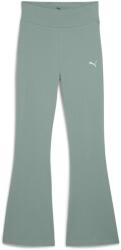 PUMA Дамски клин Puma Ess High-Waist Flared Leggings Trousers Womens - Green Moon