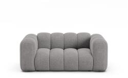 Micadoni Сив шенилов диван 170 cm Lupine - Micadoni (MIC_2S_XS_214_F1_LUPINE6)