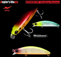 Apia DOVER 70F SHALLOW RUNNER 70mm 8.5gr 11 Clear Crown (AP08696) - koi-farm