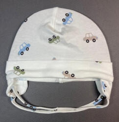  Minimanó Pamut kötős sapka (34) - színes autók