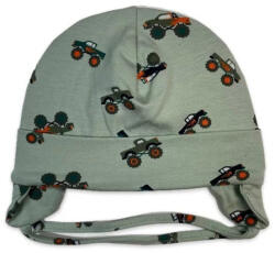  Minimanó Pamut kötős sapka (36) - Autós Olajzöld