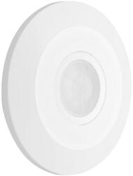 V-TAC falon kívüli lapos valós jelenlétérzékelő PIR szenzor, fehér színű - SKU 24113 (24113)