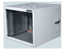 Legrand hálózati rack szekrény, 19' 7U SZÉL: 600 MÉLY: 450 MAG: 405 szürke egyrészes, üvegajtós készre szerelt MAX: 65 (EVO7U6045)