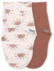 Ingenuity SwaddleMe pamut pólya 1 TOG 0-3 m Rising sun 2 db