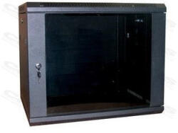 Excel Faliszekrény 9U 600X600mm mély 19" lapraszerelt Environ WR600 (WBFP9.6SGB) - onlinepatron