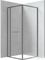 Deante BLUR zuhanykabin 80x80 cm-es, titanium KQB_D088P (KQB_D088P)