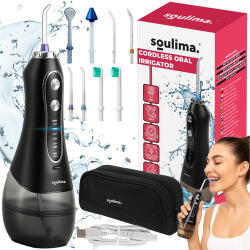 Soulima Зъбен душ Soulima, безжичен орален иригатор с 8 накрайника (25397)