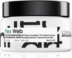 L'Oréal Tecni. Art FLex Web fényes hatású, extra erős hajformázó paszta, 150 ml - hajvarazs