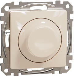 Schneider Electric Schneider SDD112382 SEDNA WISER Univerzális, forgatógombos, LED fényerőszabályzó, bézs (SDD112382)