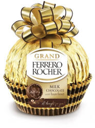  Grand Ferrero Rocher üreges tejcsokládé figura mogyoródarabkákkal - 125g - koffeinzona