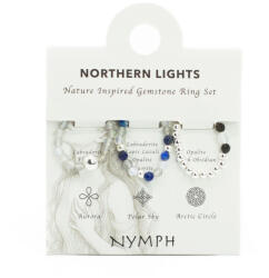 Ancient Wisdom NYMPH gyűrű szett - Northern Lights (NyRing-03)