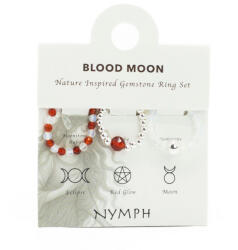Ancient Wisdom NYMPH gyűrű szett - Blood Moon (NyRing-06)