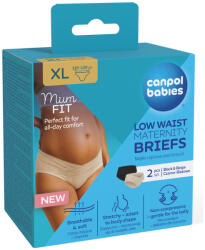Canpol babies MumFIT alacsony derekú kismama bugyi XL 2 db - bergon