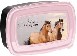 PASO lovas uzsonnás doboz - Lovely Horses (PP25HA-3022) - iskolataskawebshop