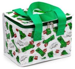 Minecraft hűtőtáska, uzsonnás táska - Creeper + TNT (COOLB127) - iskolataskawebshop