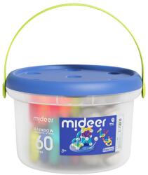 Mideer Szivárványos mágneses építőjáték 60 db