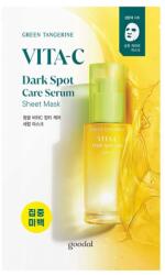Goodal Green Tangerine Vita C Dark Spot Care Serum Mask, 28g Masca de fata