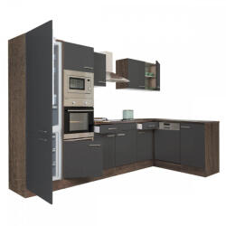 Leziter Yorki 340 sarok konyhabútor alulfagyasztós hűtős kivitelben (LS340YAN-AF) - everyo