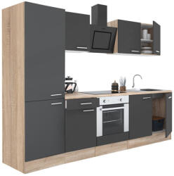 Leziter Yorki 270 konyhabútor alsó sütős, polcos kivitelben (L270STAN-SUT-PSZ)