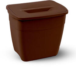 PLANET Koala szemetes, fedővel 6L (Hanging Bucket) barna színű (up500kemik) - everyo