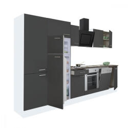 Leziter Yorki 340 konyhabútor alsó sütős, felülfagyasztós hűtős kivitelben (L340FHAN-SUT-PSZ-FF)