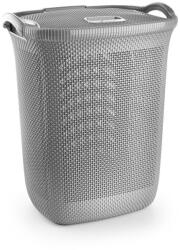 Özer Plastik Műanyag szennyeskosár fedéllel szürke 63L (N008X38)
