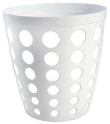 Dayco Metal Műanyag irodai szemetes fehér 12 L (0122W)