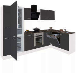 Leziter Yorki 310 sarok konyhabútor alsó sütős, alulfagyasztós hűtős kivitelben (LS310FHAN-SUT-AF) - everyo