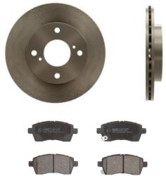 Japanparts Suzuki Ignis 2017- első féktárcsa, Starline és fékbetét szett Abe (55311- 62R00, 55810-62R00)