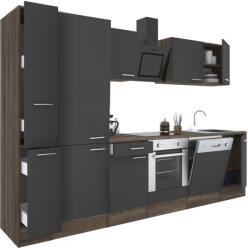 Leziter Yorki 310 konyhabútor alsó sütős, polcos kivitelben (L310YAN-SUT-PSZ)