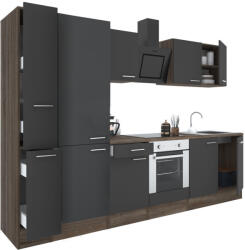 Leziter Yorki 300 konyhabútor alsó sütős, polcos kivitelben (L300YAN-SUT-PSZ)