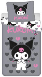 Jerry Fabrics Hello Kitty Kuromi ágyneműhuzat 140×200cm, 70×90 cm JFK041406 (JFK041406)
