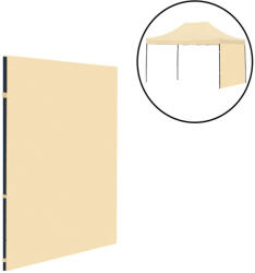 Leziter Kerti pavilon oldalfal ponyva 3x4 m (LPOP-40-BEIGE)
