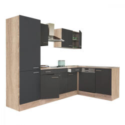 Leziter Yorki 280 sarok konyhabútor polcos kivitelben (LS280STAN-PSZ)