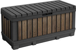 Keter Decocoat kentwood műanyag kerti tároló 350l (263975) - everyo