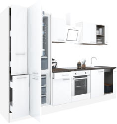 Leziter Yorki 300 konyhabútor alsó sütős, alulfagyasztós hűtős kivitelben (L300FHFH-SUT-AF) - everyo