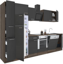 Leziter Yorki 310 konyhabútor alsó sütős, felülfagyasztós hűtős kivitelben (L310YAN-SUT-FF)