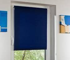  KLÖCKNER fényáteresztő vászon roló, SÖTÉTKÉK (45*150 cm)