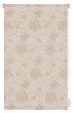  KLÖCKNER fényáteresztő vászon roló, BARNA VIRÁG (120*150 cm)