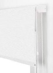  KLÖCKNER fényáteresztő vászon roló, FEHÉR CSÍKOS (75*150 cm)