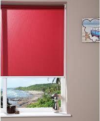  KLÖCKNER fényáteresztő vászon roló, PIROS (120*150 cm)