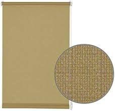  KLÖCKNER fényáteresztő vászon roló, BARNA SZŐTT (120*150 cm)